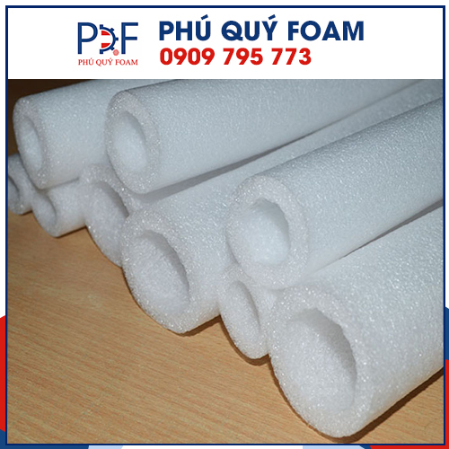 PE Foam dạng ống đủ kích cỡ - Phú Quý Foam - Công Ty TNHH Thương Mại Dịch Vụ Phú Quý Foam