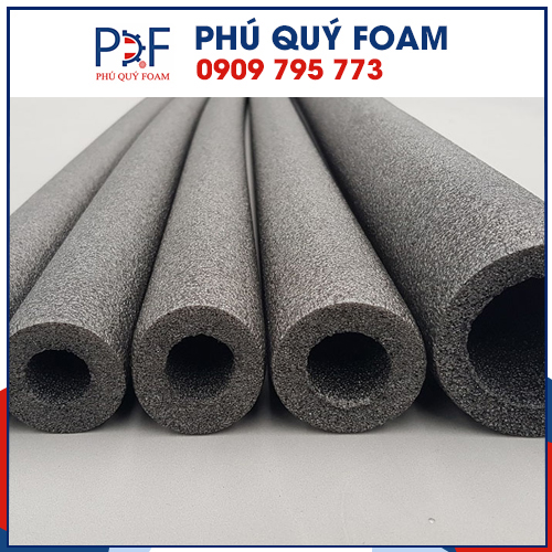 PE Foam dạng ống màu đen - Phú Quý Foam - Công Ty TNHH Thương Mại Dịch Vụ Phú Quý Foam