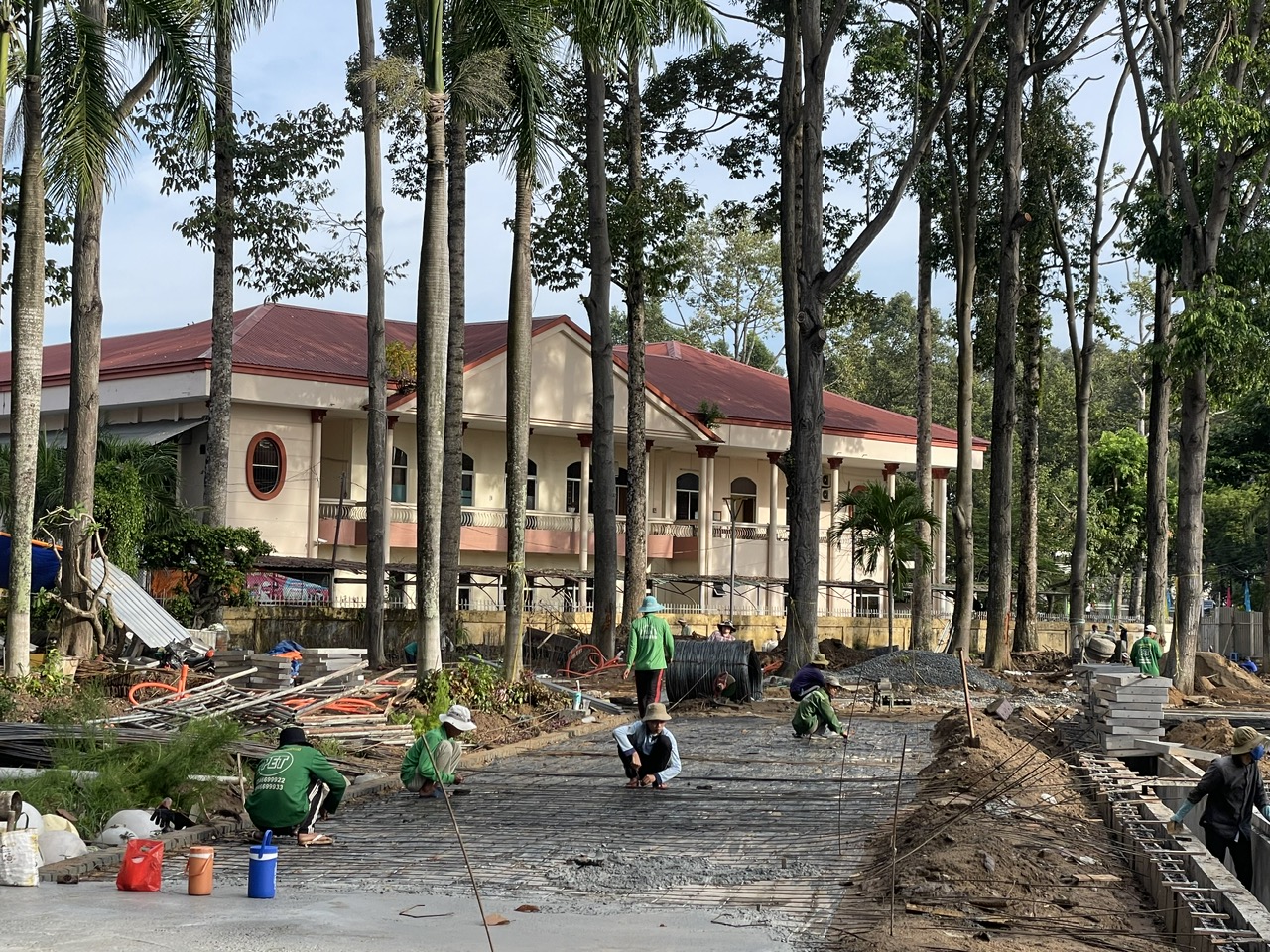 Thi công công trình hạ tầng kỹ thuật