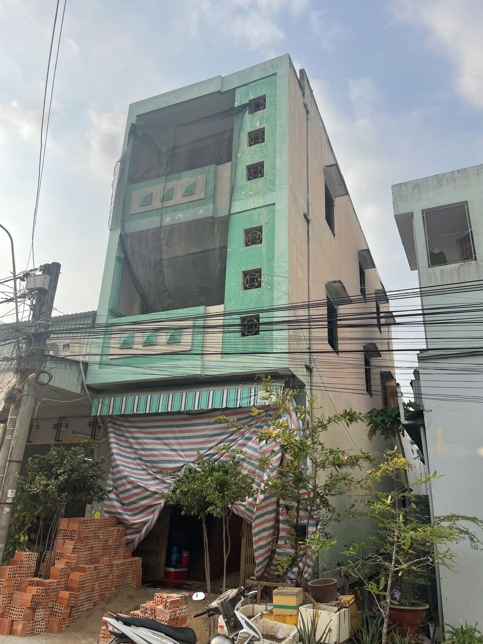 Thi công công trình nhà ở tư nhân (Tp Long Xuyên)