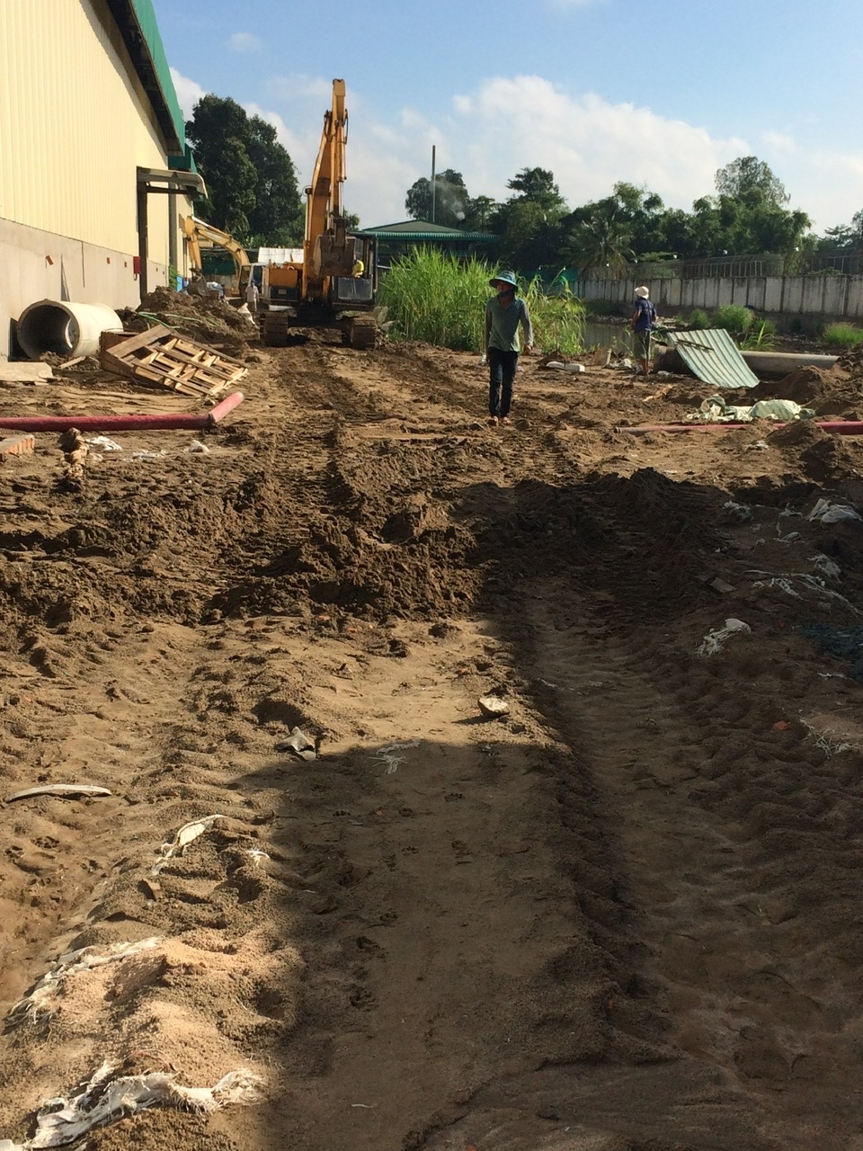 Thi công công trình nhà xưởng