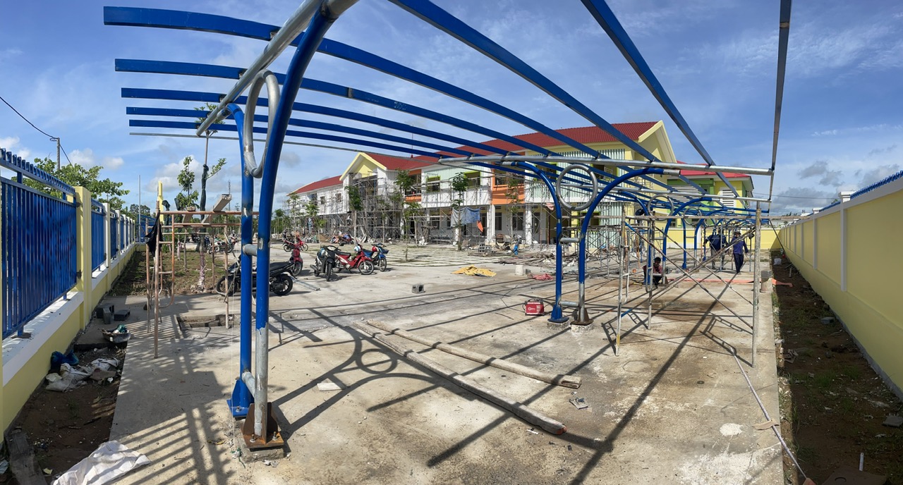 Thi công công trình trường học