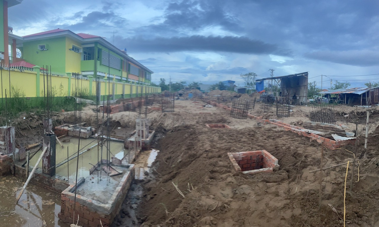 Thi công công trình trường học