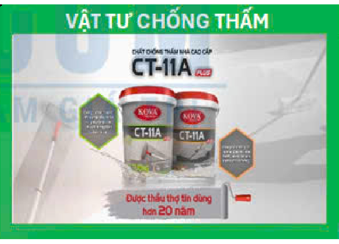 Vật tư chống thấm