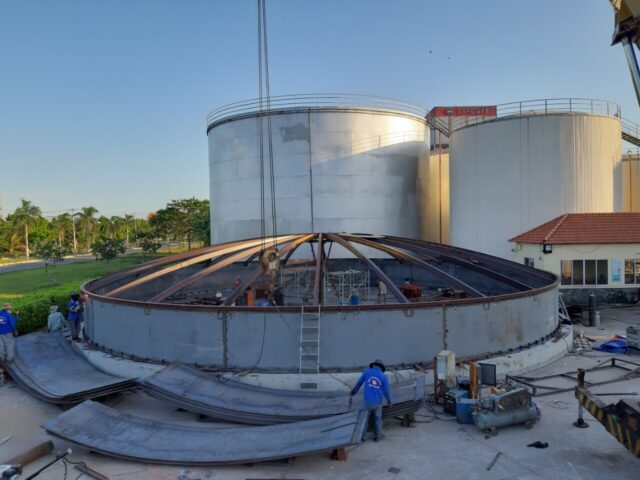 Bồn chứa dầu cá 2000-5000m3