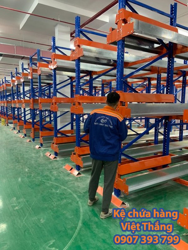 Kệ robot shuttle - Kệ Chứa Hàng Việt Thắng - Công Ty TNHH Cơ Khí Công Nghiệp Việt Thắng