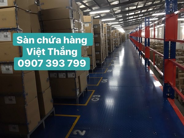 Sàn chứa hàng - Kệ Chứa Hàng Việt Thắng - Công Ty TNHH Cơ Khí Công Nghiệp Việt Thắng