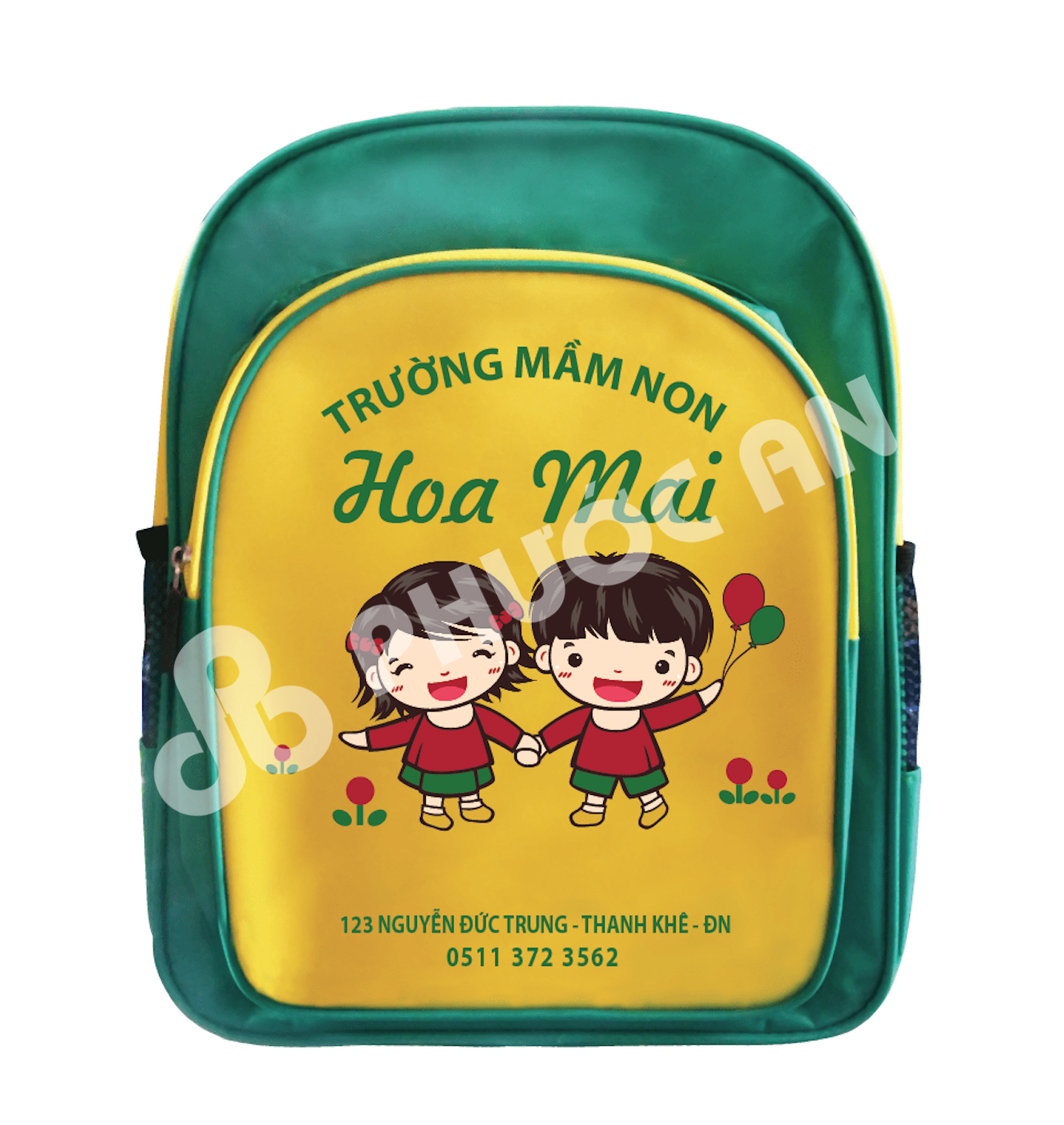 Balo thương hiệu Hoa Mai - May Balo Theo Yêu Cầu - Công Ty TNHH Sản Xuất Phước An