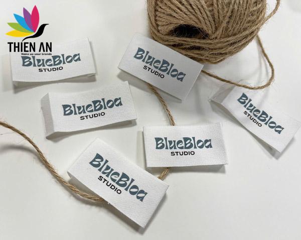 Mác in cotton - Nhãn Mác và Bao Bì Thiên Ân - Công Ty TNHH Nhãn Mác Và Bao Bì Thiên Ân