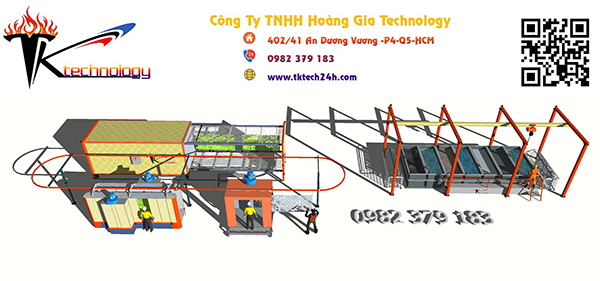 Hệ thống sơn bán tự động - Hoàng Gia Technology - Công Ty TNHH Hoàng Gia Technology