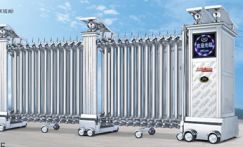 Cổng xếp inox