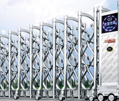 Cổng xếp inox