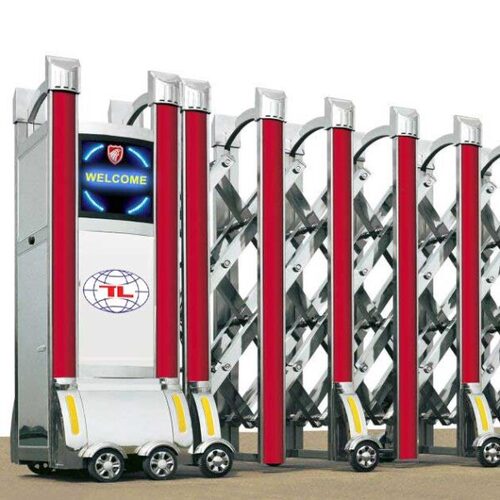 Cổng xếp inox