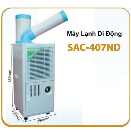 Điều hòa di động SAC-407ND - Điều Hòa Tủ Điện Kura Việt Nam - Công Ty TNHH Kura Việt Nam