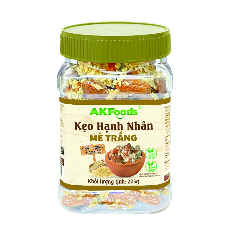 Hạnh nhân mè trắng - Hạt Dinh Dưỡng An Khang - Công Ty Cổ Phần Thực Phẩm An Khang