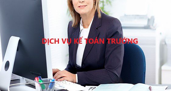 Dịch vụ kế toán trưởng