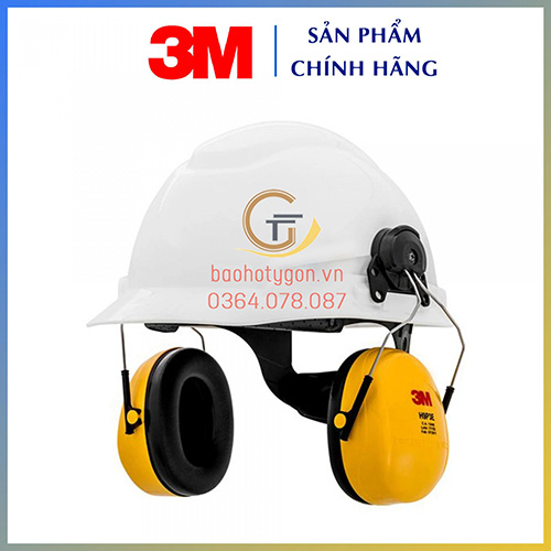 Chụp tai chống ồn 3M-H9P3E gắn nón - Bảo Hộ Lao Động Ty Gôn - Công ty TNHH An Toàn Lao Động Ty Gôn