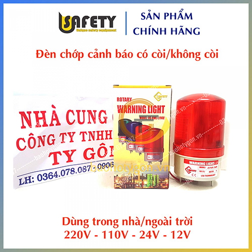 Đèn chớp 12V cảnh báo - Bảo Hộ Lao Động Ty Gôn - Công ty TNHH An Toàn Lao Động Ty Gôn