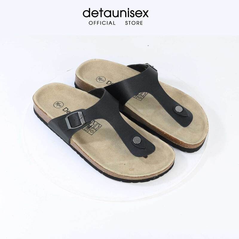 Dép đế trấu kẹp ngón màu đen - Giày Dép Đế Trấu Sức Khỏe Detaunisex - Cơ Sở Sản Xuất Kinh Doanh Giày Dép Đế Trấu Detaunisex