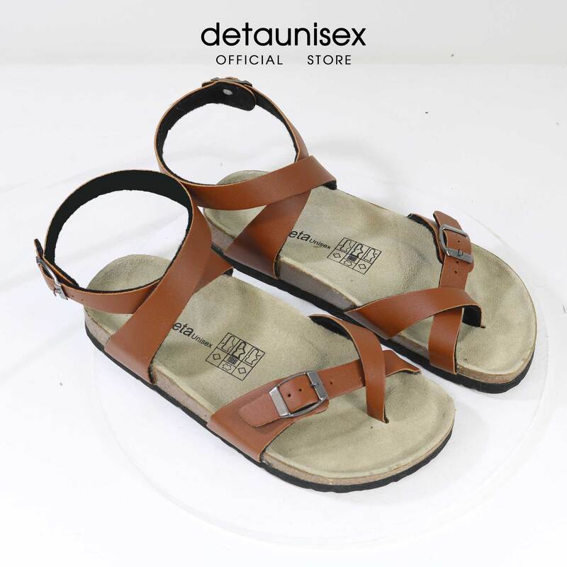 Giày Sandal quai hậu đế trấu xỏ ngón màu bò - Giày Dép Đế Trấu Sức Khỏe Detaunisex - Cơ Sở Sản Xuất Kinh Doanh Giày Dép Đế Trấu Detaunisex