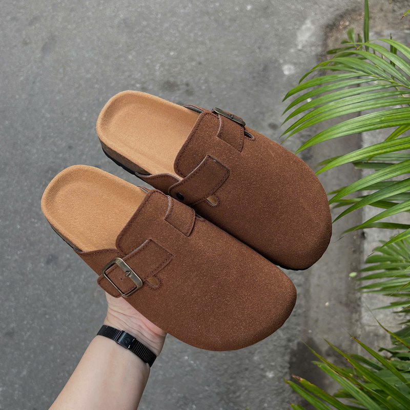 Dép đế trấu sục bít mũi thu đông - Giày Dép Đế Trấu Sức Khỏe Detaunisex - Cơ Sở Sản Xuất Kinh Doanh Giày Dép Đế Trấu Detaunisex