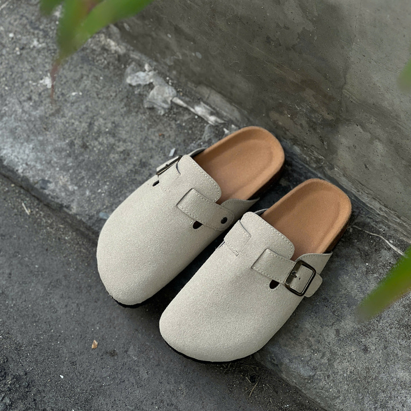 Dép đế trấu sục bít mũi thu đông - Giày Dép Đế Trấu Sức Khỏe Detaunisex - Cơ Sở Sản Xuất Kinh Doanh Giày Dép Đế Trấu Detaunisex