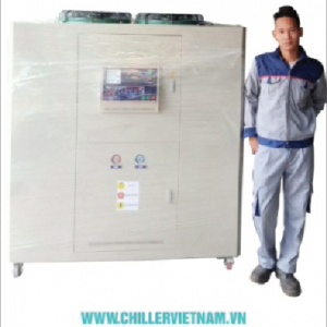 Chiller giải nhiệt quạt gió 15HP - Máy lạnh Chiller Hà Nội - Công Ty TNHH Cơ Điện Lạnh Tùng Nga