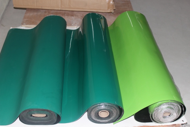 Thảm cao su chống tĩnh điện xanh lá