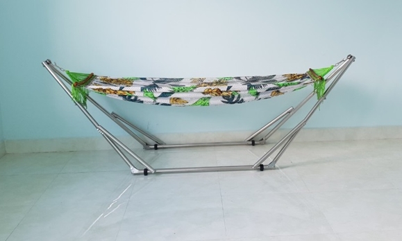 Võng xếp inox người lớn