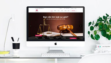 Thiết kế website tư vấn luật