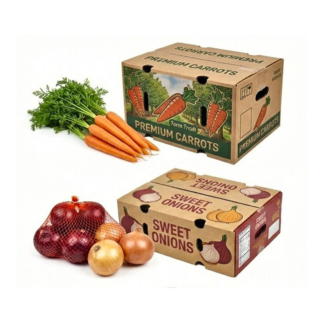 Thùng đựng nông sản - Nhà Máy Sản Xuất Bao Bì Hoàng Gia - Công Ty Cổ Phần Hạ Long Group