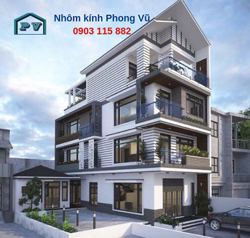 Biệt thự Thảo Điền, quận 2, TP.HCM - Nhôm Kính Phong Vũ - Công Ty TNHH SX - DV - TM Phong Vũ