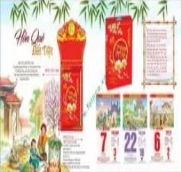 In lịch tết - In ấn Fonico - Công Ty TNHH Foinco