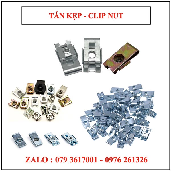 Tán kẹp Insert Clip Nut