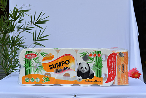 Giấy vệ sinh Sumpo cam lô 10 cuộn - Giấy Vệ Sinh SumPo, SENDAI, TAROKO - Công Ty TNHH Đầu Tư Phát Triển Thương Mại Và Dịch Vụ Đạt Linh Hương
