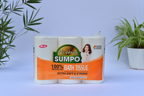 Giấy vệ sinh Sumpo lô 10 cuộn - Giấy Vệ Sinh SumPo, SENDAI, TAROKO - Công Ty TNHH Đầu Tư Phát Triển Thương Mại Và Dịch Vụ Đạt Linh Hương