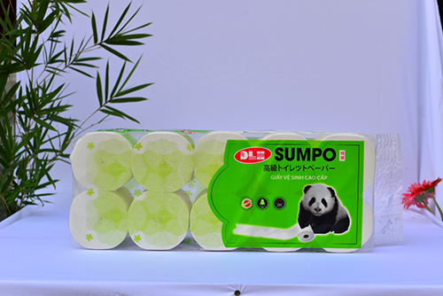 Giấy vệ sinh Sumpo xanh lô 10 cuộn - Giấy Vệ Sinh SumPo, SENDAI, TAROKO - Công Ty TNHH Đầu Tư Phát Triển Thương Mại Và Dịch Vụ Đạt Linh Hương