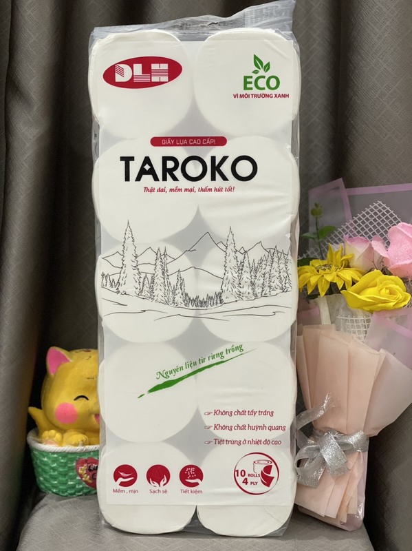 Giấy vệ sinh Taroko - Giấy Vệ Sinh SumPo, SENDAI, TAROKO - Công Ty TNHH Đầu Tư Phát Triển Thương Mại Và Dịch Vụ Đạt Linh Hương
