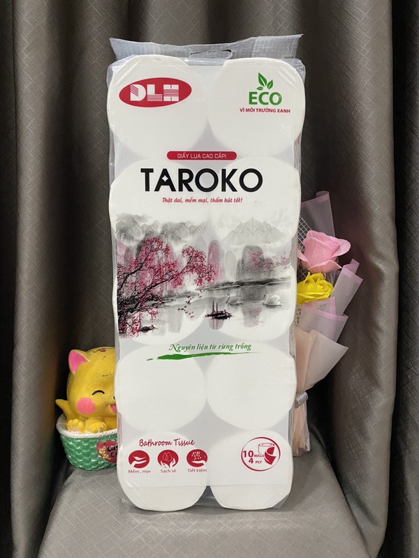 Giấy vệ sinh Taroko - Giấy Vệ Sinh SumPo, SENDAI, TAROKO - Công Ty TNHH Đầu Tư Phát Triển Thương Mại Và Dịch Vụ Đạt Linh Hương
