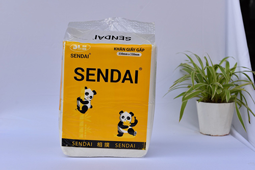 Khăn giấy Sendai vàng bịch nhỏ - Giấy Vệ Sinh SumPo, SENDAI, TAROKO - Công Ty TNHH Đầu Tư Phát Triển Thương Mại Và Dịch Vụ Đạt Linh Hương
