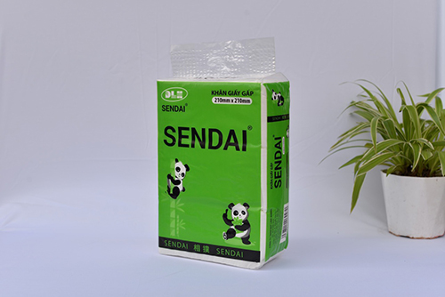 Khăn giấy Sendai xanh - Giấy Vệ Sinh SumPo, SENDAI, TAROKO - Công Ty TNHH Đầu Tư Phát Triển Thương Mại Và Dịch Vụ Đạt Linh Hương