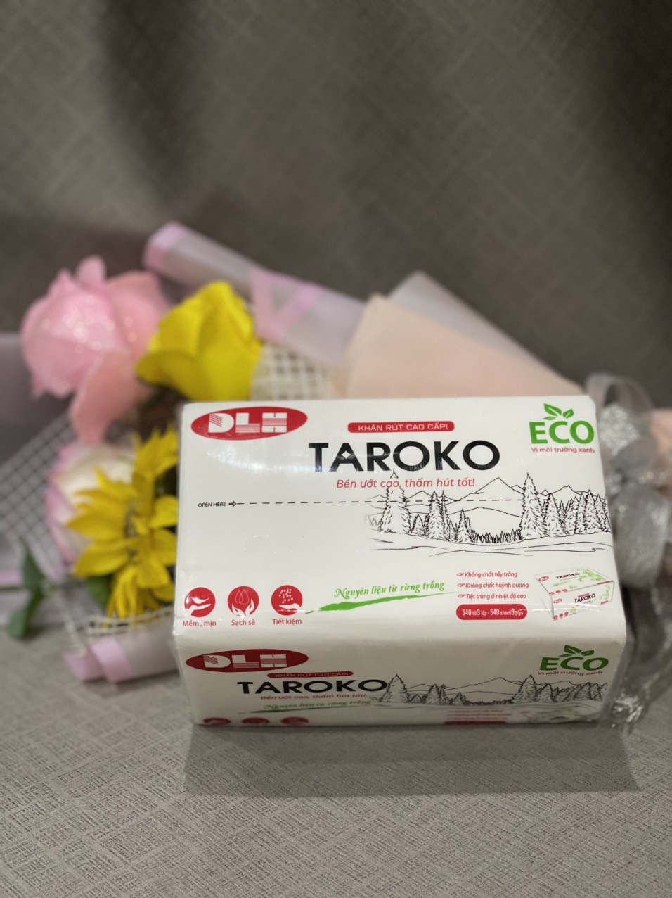 Khăn giấy rút TAROKO