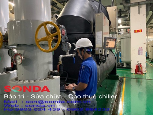 Bảo trì, sửa chữa Chillers - Điện Lạnh SONDA - Công Ty TNHH Thương Mại Dịch Vụ SONDA