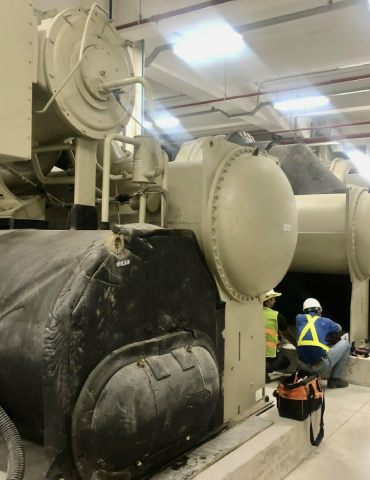 Bảo trì hệ thống chiller