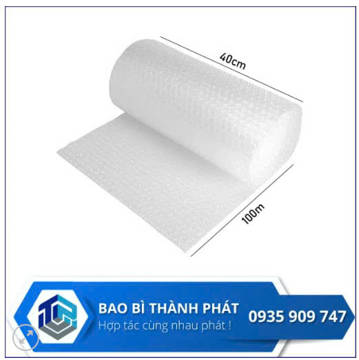 Màng xốp hơi 40cm x 100m - Màng Co Đà Nẵng - Công Ty Sản Xuất Thương Mại Dịch Vụ Bao Bì Thành Phát