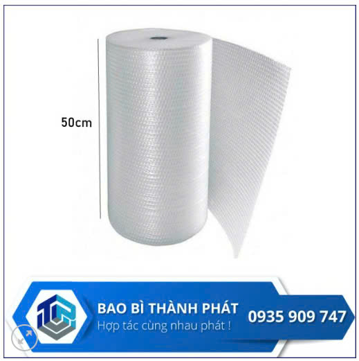 Màng xốp hơi 50cm x 100m - Màng Co Đà Nẵng - Công Ty Sản Xuất Thương Mại Dịch Vụ Bao Bì Thành Phát