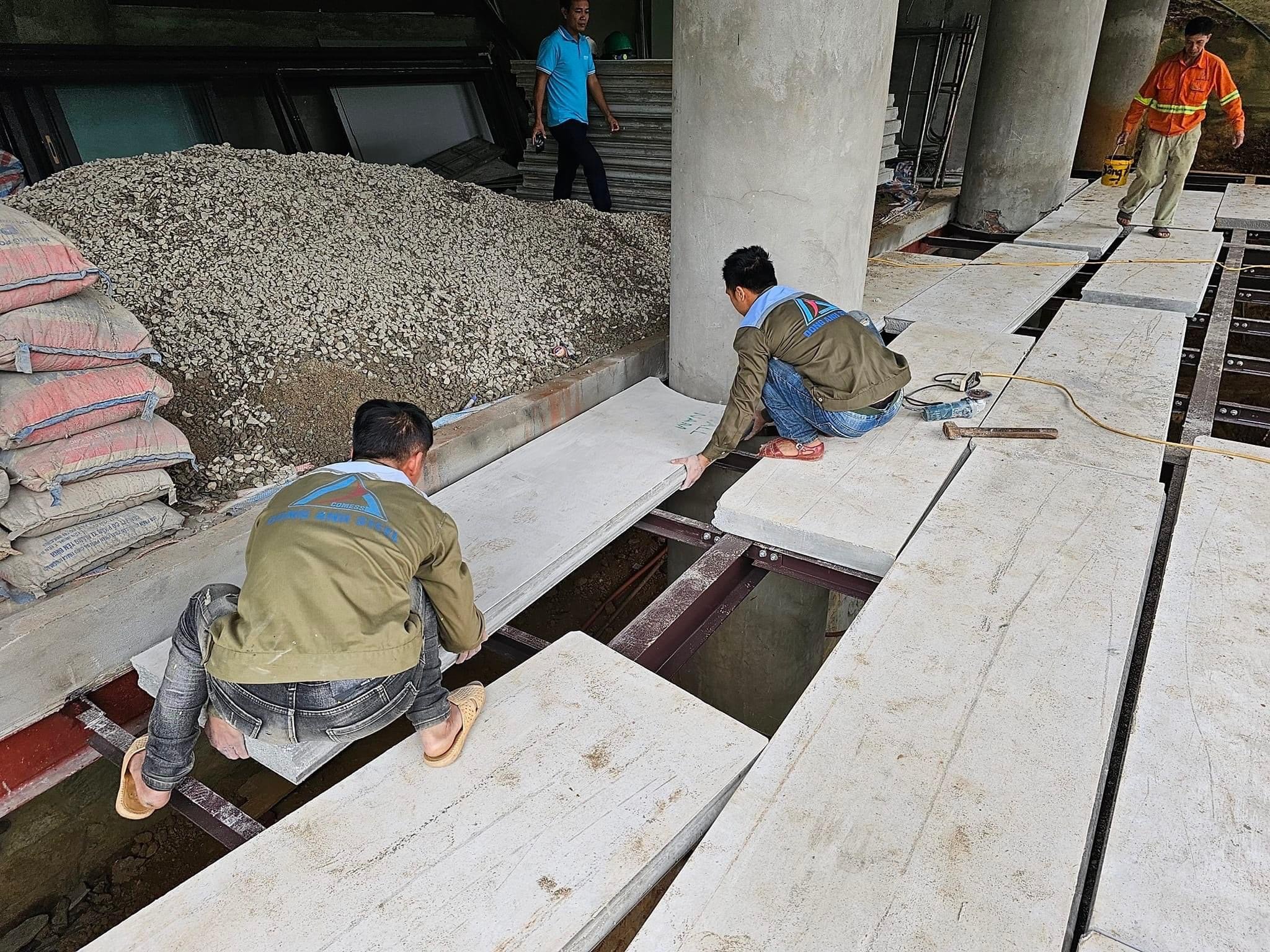 Công trình sử dựng bê tông xốp Tùng Hương