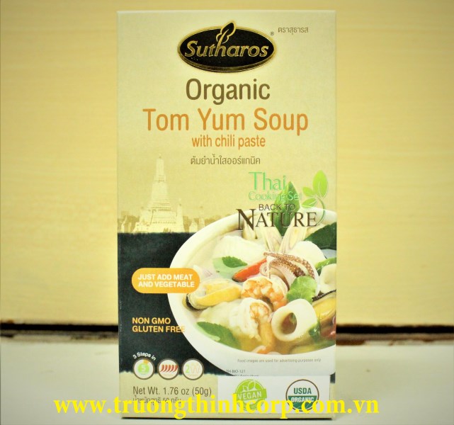 Gia vị nấu súp Tom Yum Organic