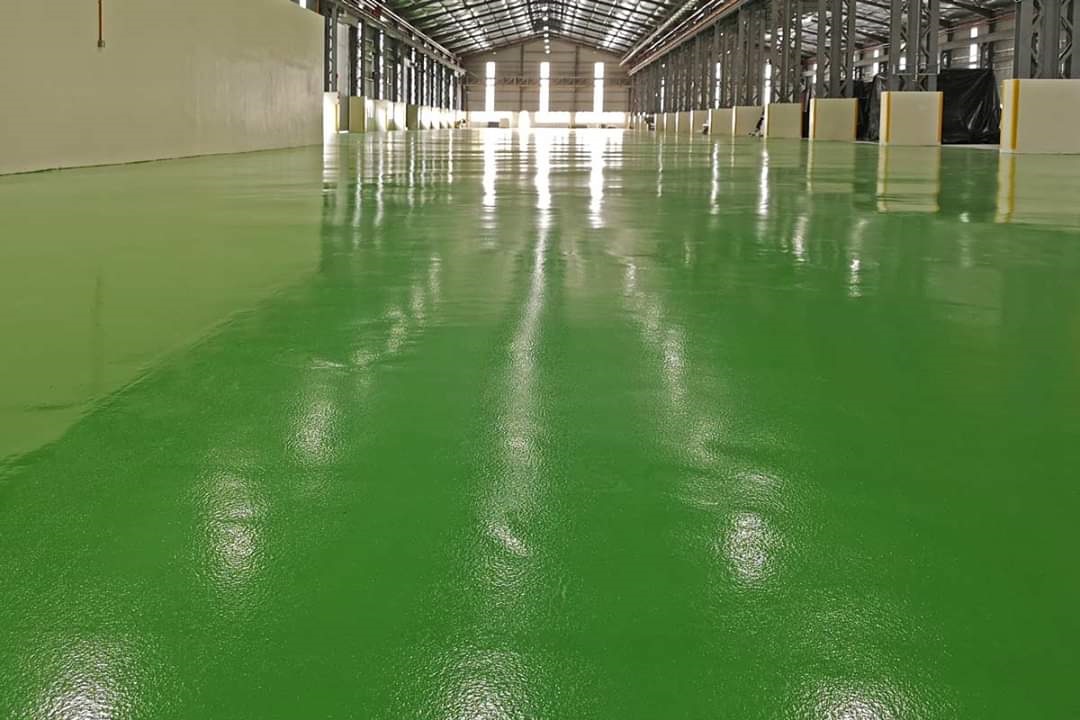 Dịch vụ sơn Epoxy sàn nhà xưởng
