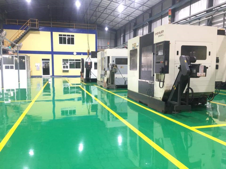 Dịch vụ sơn Epoxy sàn nhà xưởng